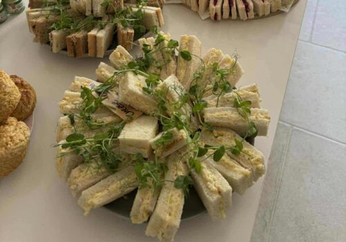 Afternoon tea - sandwiches