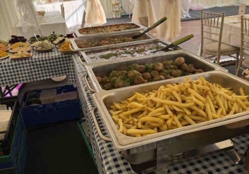 Buffet catering services - wedding