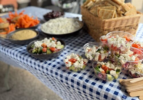 Greek Street Food - Feta Salad