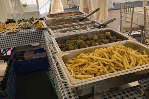 Buffet catering services - wedding