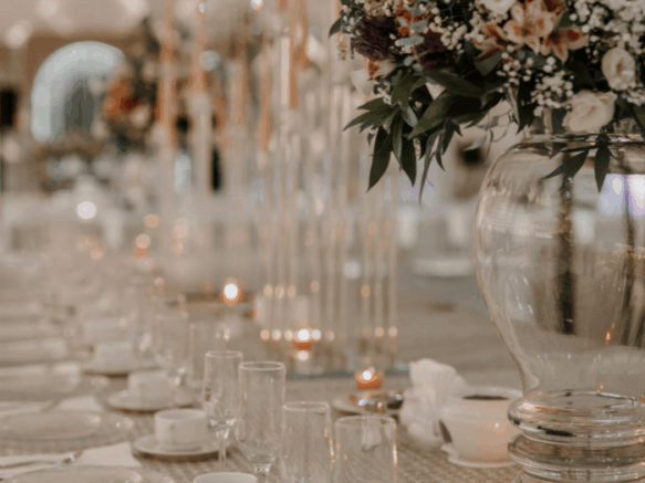 Wedding Catering - table